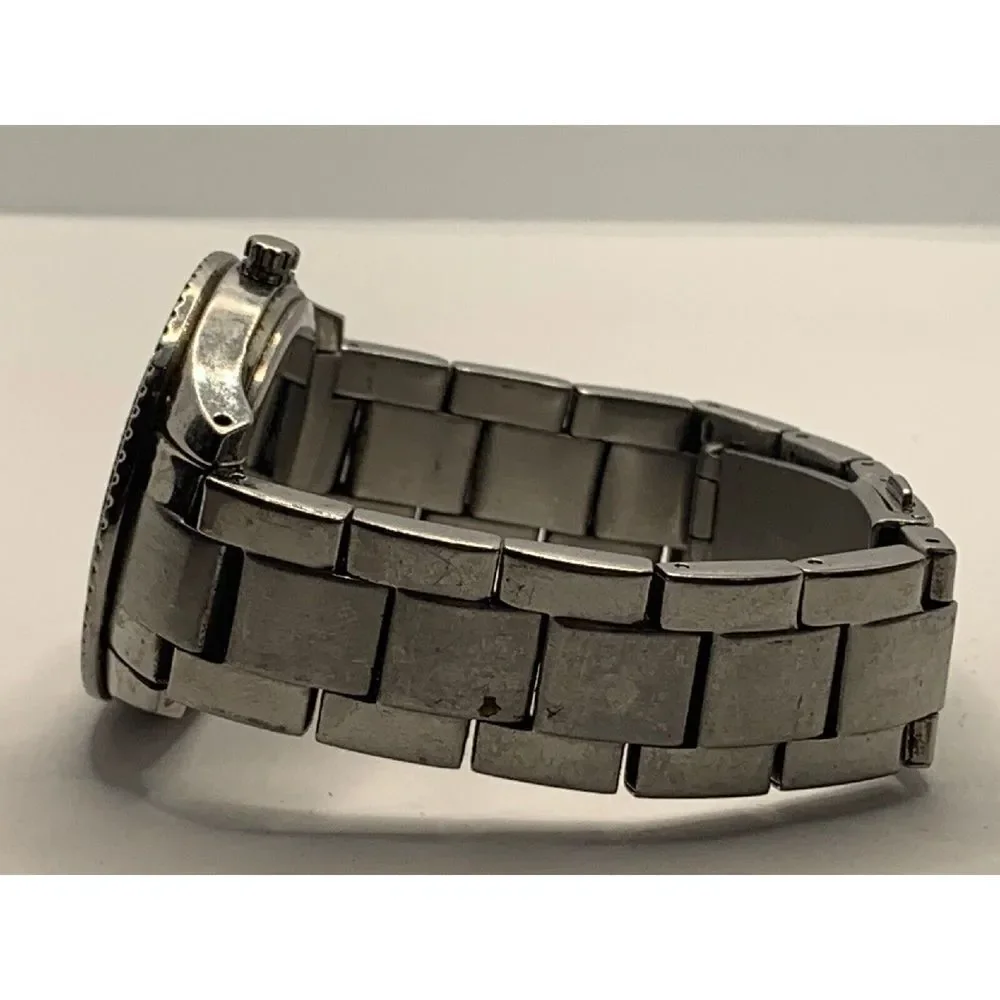 Fossil ES2860 Womens Silver Stainless Steel Analog Dial Quartz Wrist Watch KL214